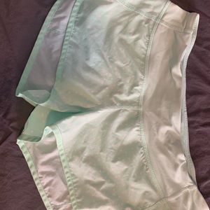 Lululemon Speed Short, Petite Dot Teal